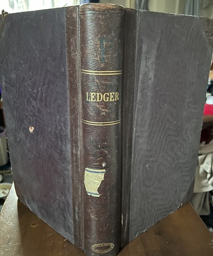 Vintage Ledger Geschäftsbuch Nottingham Clothing Co Konten altes Papier Journal - Bild 17 von 17