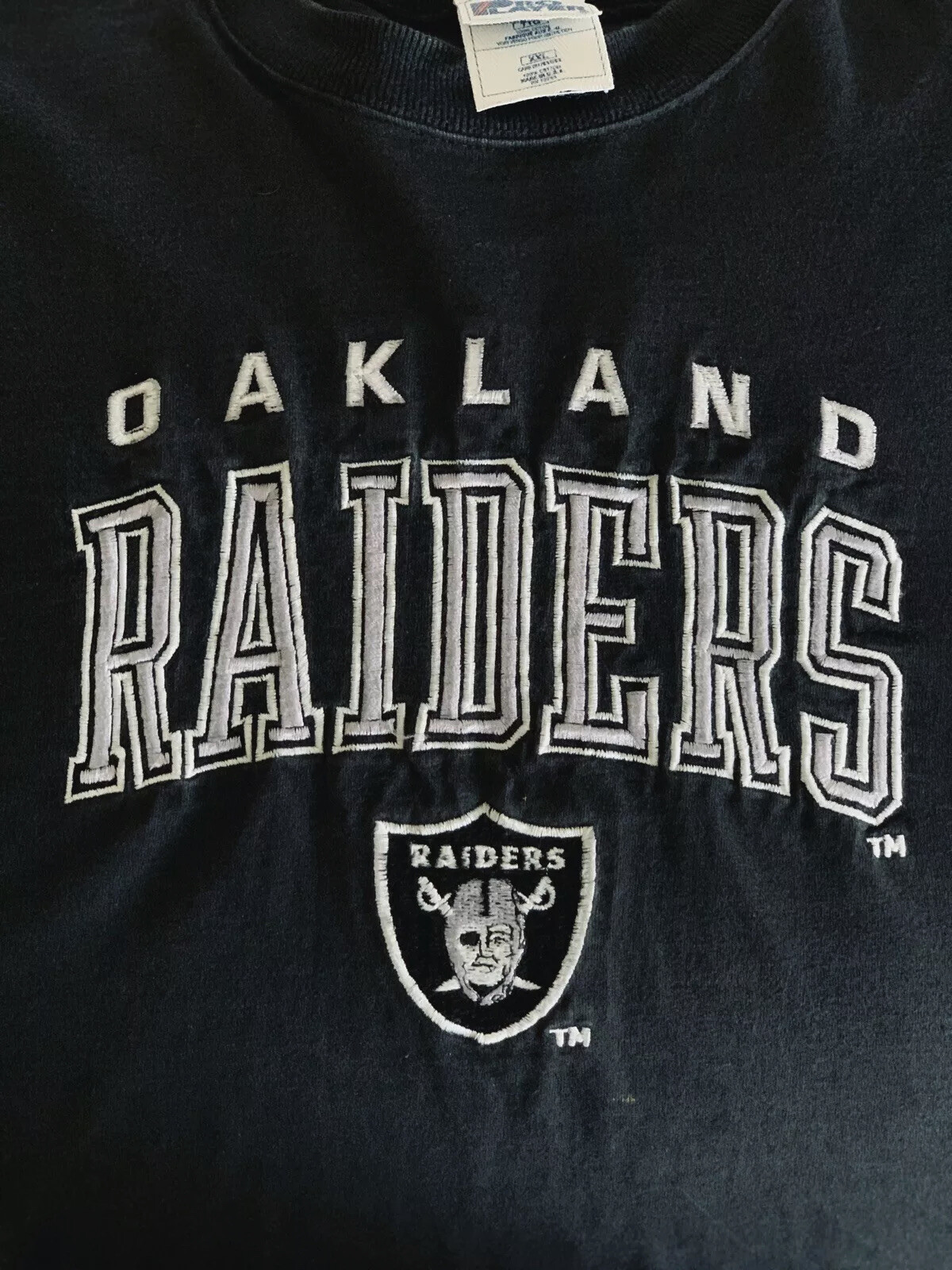 oakland raiders t shirts vintage