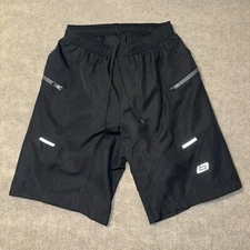 Bellwether Cycling Shorts Black MTB Mens Small Mountain Bike Pockets Gel Padded