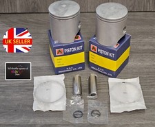 fits: YAMAHA R5 350 1973-75 64.00 MM STANDARD PISTON KIT  X2 PISTONS UK :-)
