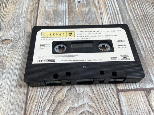 Level 42 - World Machine Cassette Tape - Includes Extra Track ‘Dream Crazy’ - Picture 6 of 11