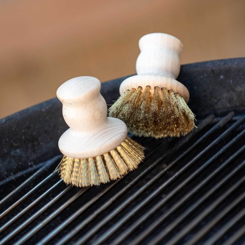 Grillbürste Messing 2 Bürsten Herdplattenbürste Messingbürste Reinigungsbürste - Bild 3 von 8