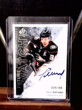 2023-24 SP Authentic - Retro Future Watch #RFWA-PM Pavel Mintyukov Auto /199