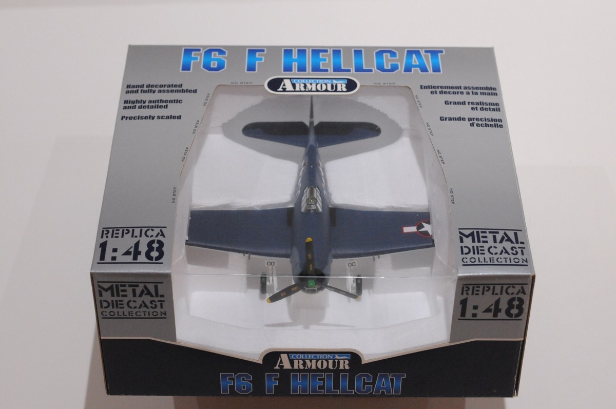 FRANKLIN MINT ARMOUR COLLECTION F6 F HELLCAT US NAVY WWII