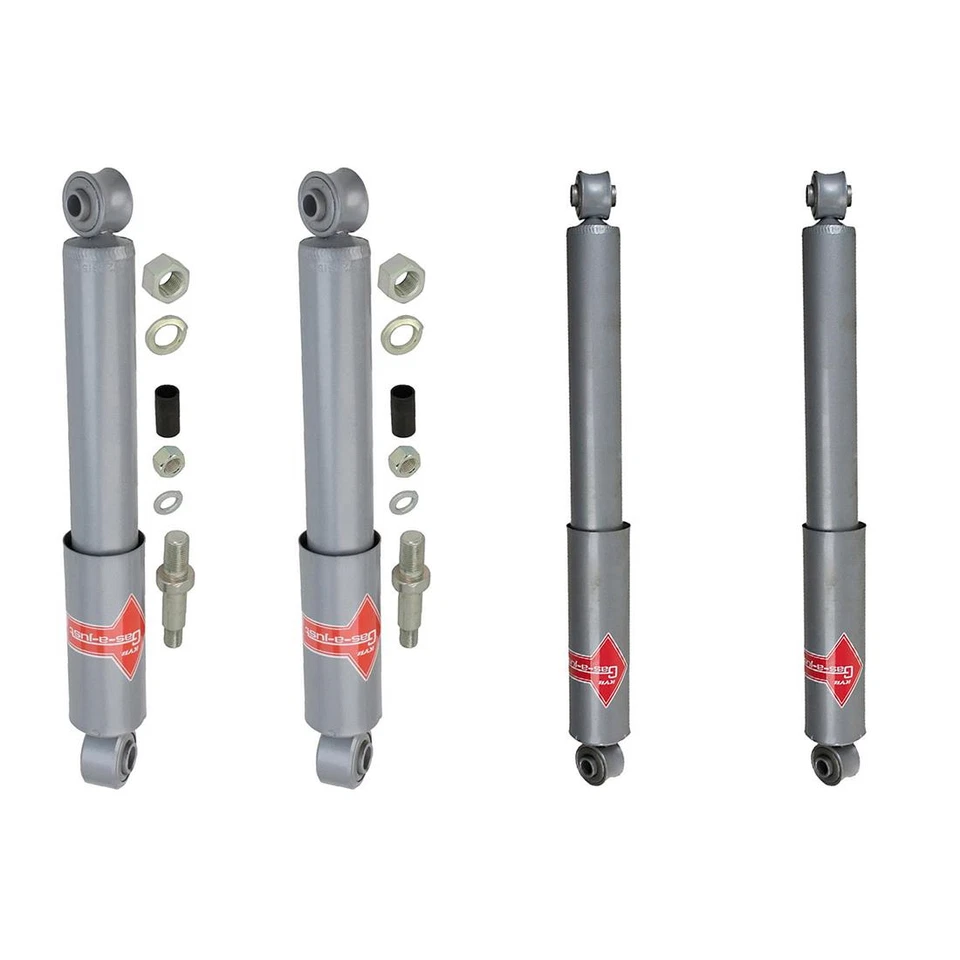 Amortiguador de puntal delantero + trasero KYB 4X para Chevrolet C10 Suburban 1967-1972 tracción trasera Foto 2 de 4