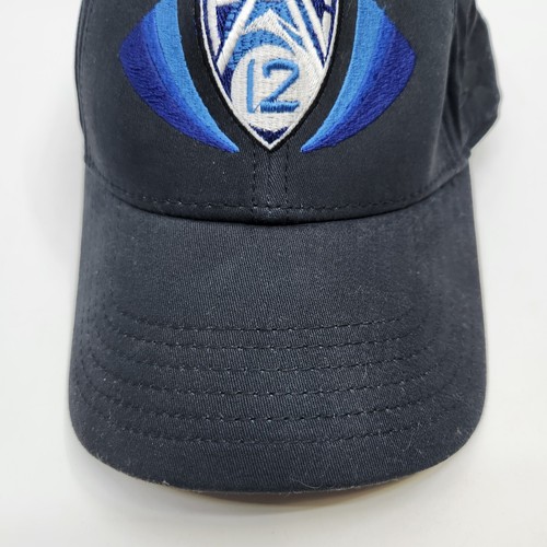 Gorra de baile Under Armour PAC 12 College negra talla universitaria M/L usada - Imagen 7 de 11