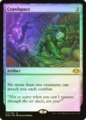 MTG FOIL Crawlspace - Dominaria Remastered #217 | eBay