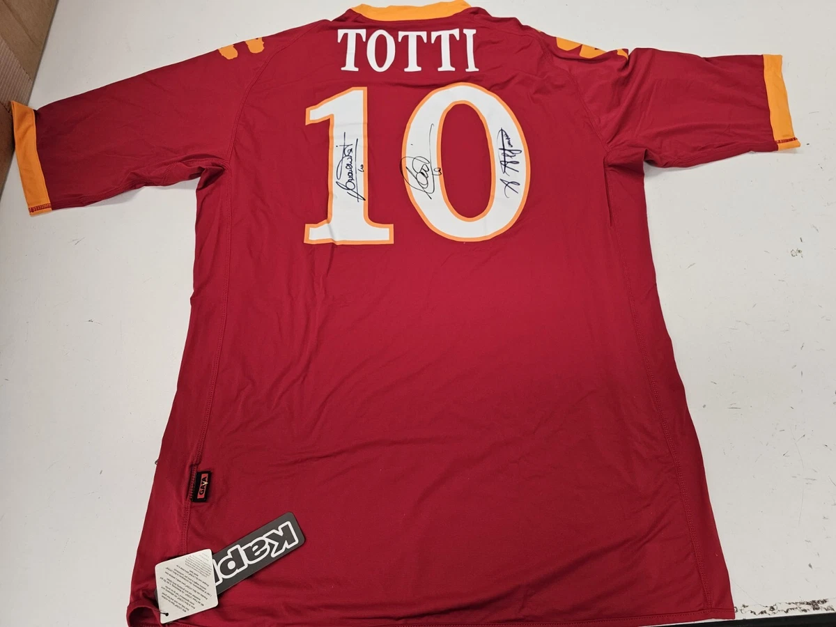 Photo Dédicacée De Francesco Totti – AS Roma – Signée – Sans Cadre