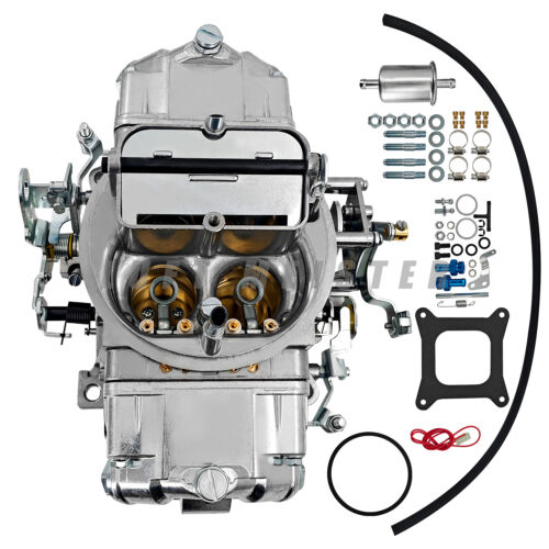 Univ Double Pumper Carburetor-Pol For Holley 0-4781S 850CFM 4-cylinder NEW - Bild 6 von 14