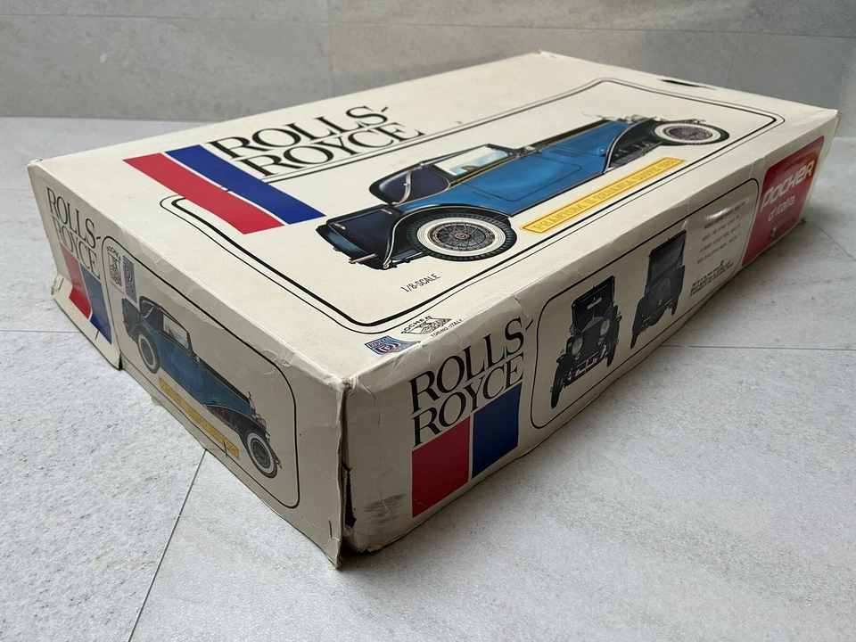 Pocher Rolls Royce Phantom II 1/8 SOLO SCATOLA-ONLY BOX K72 - Immagine 3 di 4