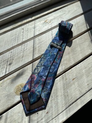  DIOR MONSIEUR TIE NECK NECKTIE LUXURY OLD MONEY LUXURY LOGO L MONOGRAM