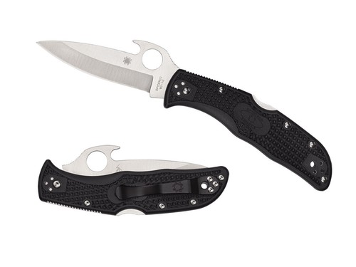 Spyderco ENDELA FRN GRAY PLAIN EMERSON OPENER C243PGYW - Picture 2 of 2