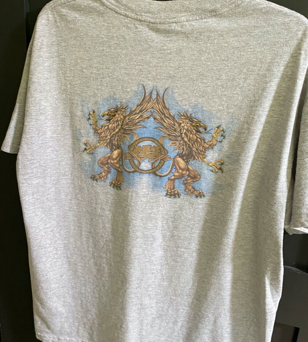 T-shirt vintage No Fear homme grand blanc made in USA