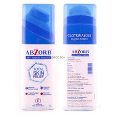 Abzorb Anti Fungal Dusting Powder 100 gm For Fungal Infections. Rash Itching