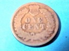 US COINS 1863 CN VG Indian Head Cent Key Date Civil War Era Penny Antique S707 — photo 2