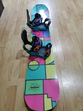 New Kemper Intruder 2024 Snowboard 152cm + New Binding Sz Medium.