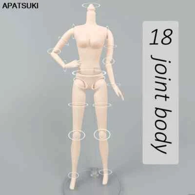 Puppen Zubehör 18 Gelenkkörper für 11,5" Puppe Beweglich Nackt 1/6 Puppenkörper - Bild 1 von 4