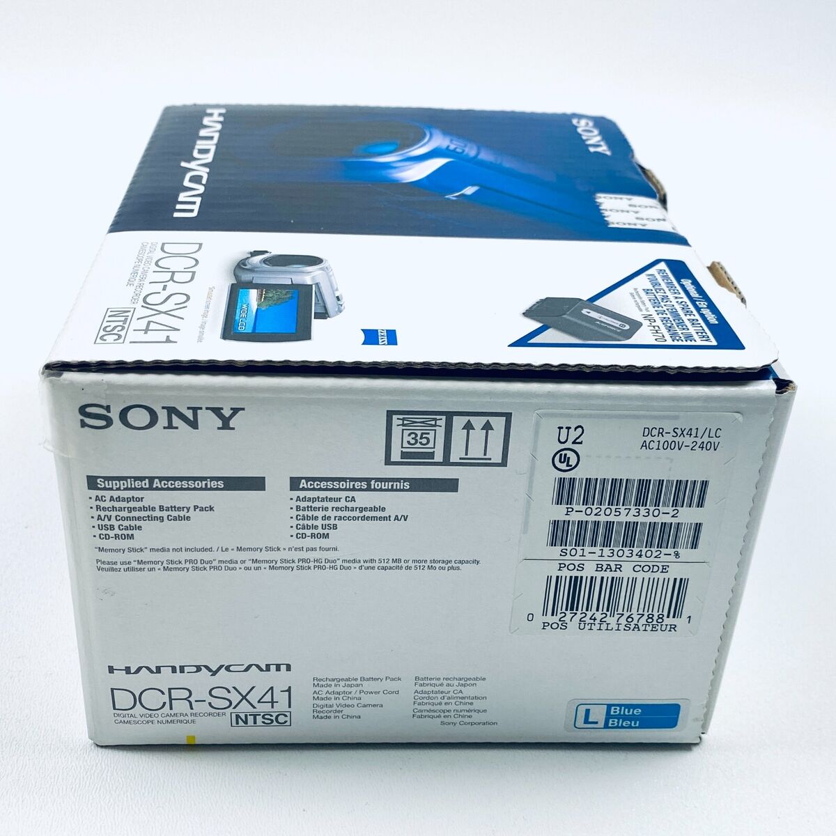 Sony DCR-SX41/L 8 GB Camcorder - Blue for sale online | eBay Sony DCR-SX41/L 8 GB Camcorder - Blue for sale online | eBay