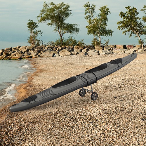 Kanu-Transportwagen SUP Bootswagen Aluminium SUPROD schwarz/dunkelgrau - Bild 5 von 9