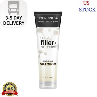 John Frieda ULTRAfiller+ Thickening Shampoo, Strengthening Shampoo for Damaged o