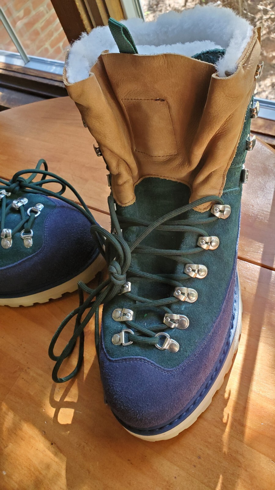 RARE Ronnie Fieg Diemme Kith Mens Everest Suede Boots Paderno Italian Leather image 3