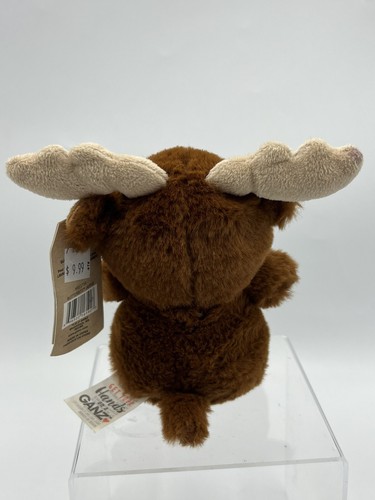 Butterbits Lane Jasper The Moose Stuffed Plush Ganz 6" Animal Toy Play with Tag - Picture 5 of 12