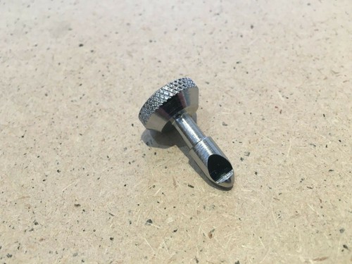 Oddie 600 Serie Bolzen verchromt Rändelkopf L 19,2 mm T 6 mm 460701 - Bild 2 von 2