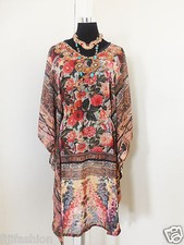 Indian KAFTAN Bollywood Kurta Kurti Designer Women Ethnic Dress Top Tunic
