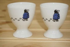 Coalport Paddington Bear (2) Single Egg Cups, 2"   (S9)