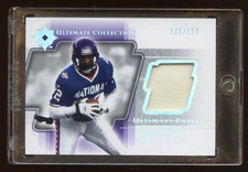 2004 ULTIMATE COLLECTION CRIS CARTER ULTIMATE PATCH LOGO /150 PRO BOWL PATCH  