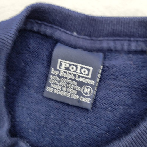 Polo Ralph Lauren Sweatshirt Boys Medium Crew Fleece Pullover Sweater Kids Youth - Picture 3 of 6