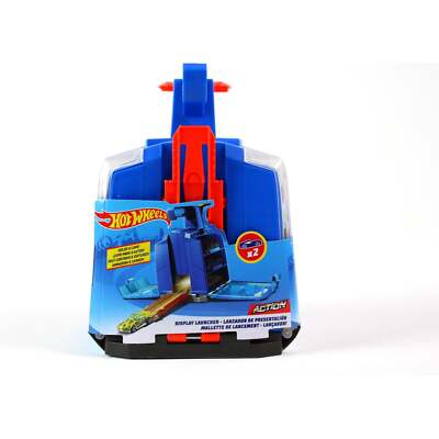 Hot Wheels GCF92 Track Builder Display Launcher, Multi-Colored