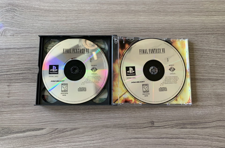 Final Fantasy 7 Sony PlayStation 1 Tested 711719416326 eBay