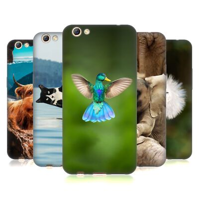 OFFIZIELLE PIXELMATED ANIMALS SURREALE TIERWELT GEL HANDYHÜLLE FÜR OPPO HANDYS