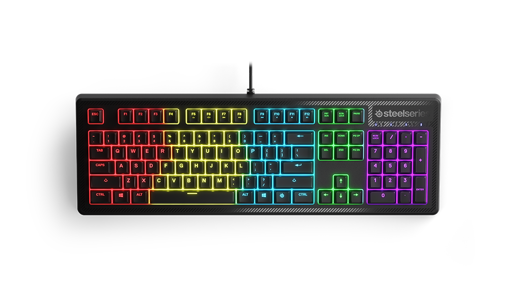 SteelSeries Apex 150 RGBゲーミングキーボード 新品 SteelSeries Apex 150 RGB Gaming Keyboard Splash Resistant