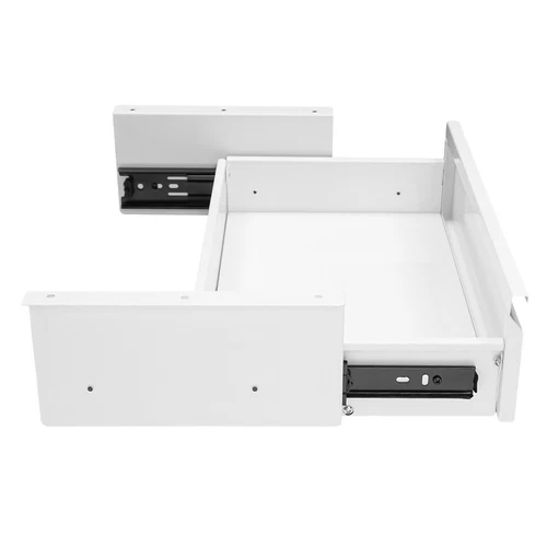 Under Desk Drawer Hidden Fixing Desktop Organizer Slide Out Table Tray Office - Bild 11 von 16