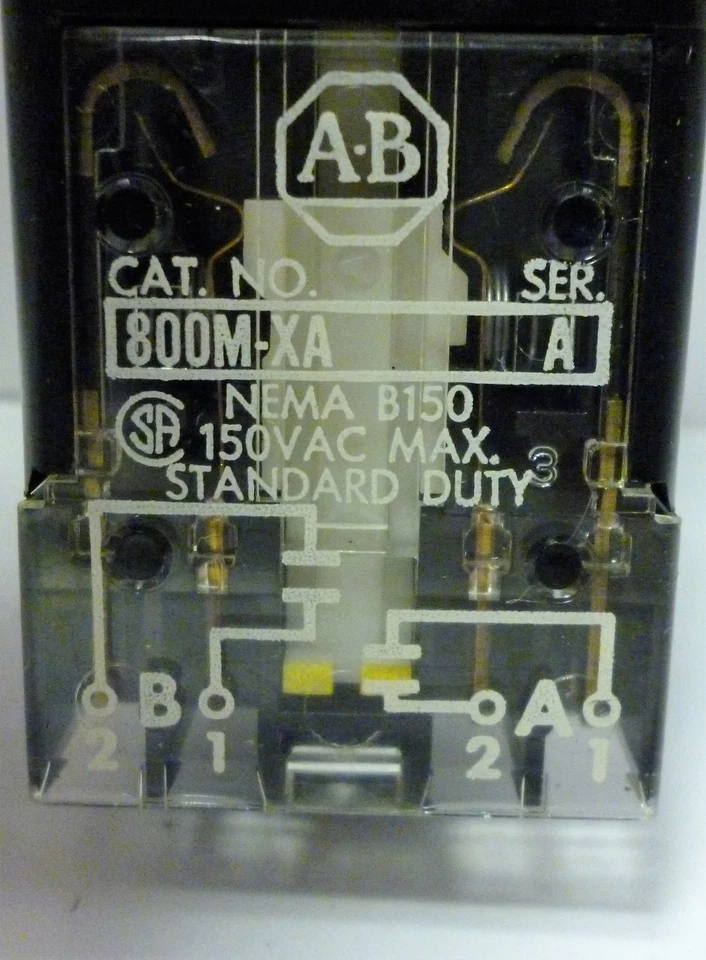 Переключатель селектора замка ключа Allen-Bradley 800MR-J44BLA - Изображение 3 из 4