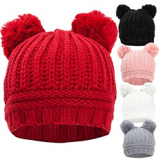 Chapeau Kawaii Femme Tricot Pompon YF-2063