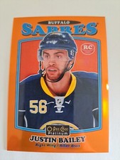 Justin Bailey 2016-17 O-Pee-Chee Platinum Rookie Retro Orange 43/49 Rainbow RC