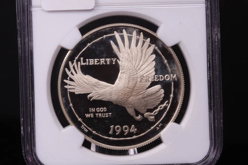 1994-P Prisoner of War Museum Commem. Silver $1. NGC PF-68 Ultra Cameo #03378
