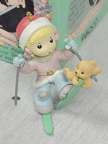 The Enesco Precious Moments Collection Holiday Expression 1992 #831190 - Bild 3 von 12