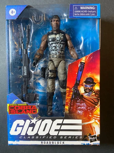 G.I. Joe Classified ROADBLOCK #11 Special Missions Cobra Island GI JOE 6” NEW