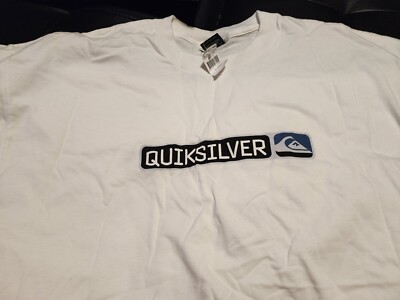 Vintage y2k 00's Quiksilver shirt Xl NEW W TAGS FRONT BACK LOGO