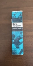 VTG Berol Turquoise Drawing Pencils 1375 HB Eagle USA erasers 10 Pencils