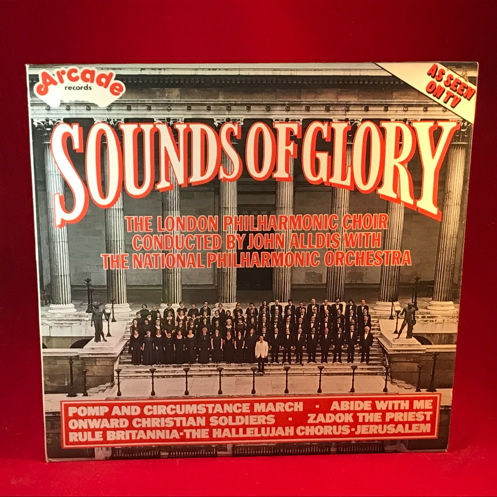 London Philharmonic Choir National Sounds Of Glory 1976 UK Vinyl LP EXCELL C