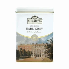 Ahmad Tea Earl Grey Aromatic Loose Tea Ceylon Caddy 17.6 Ounce