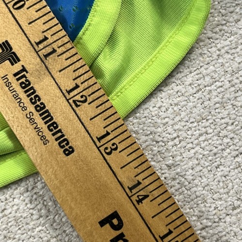 Xersion Athletic Running/Workout Shorts Women Medium Neon Blue/Green Breathable  - Picture 13 of 16