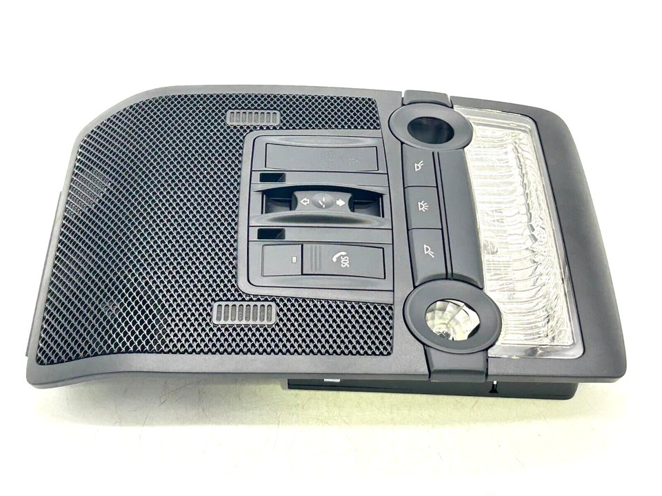 BMW X6 M E71 2008-2014 UNIDAD DE INTERRUPTOR SUPERIOR DELANTERO TECHO CÚPULA MAPA PANEL DE LUZ OEM Foto 4 de 4