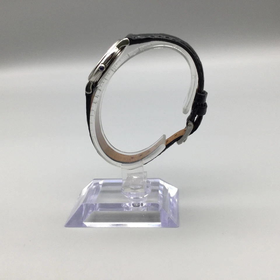 Reloj Concord Bennington Mujer 25mm Tono Plateado Correa Cuero Batería Nueva Foto 3 de 4