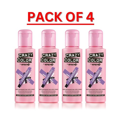 4X TINTE PARA CABELLO SEMIPERMANENTE COLOR LOCO 100 ML OPCIÓN MULTICOLOR **PACK DE 4*** - Imagen 19 de 36